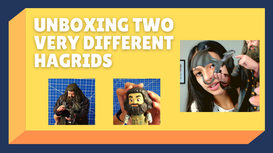 Unboxing two very different Hagrid and Norbert products