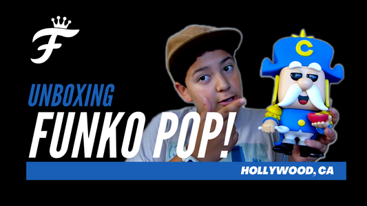Unboxing Funko Pop from our trip to Funko Hollywood!